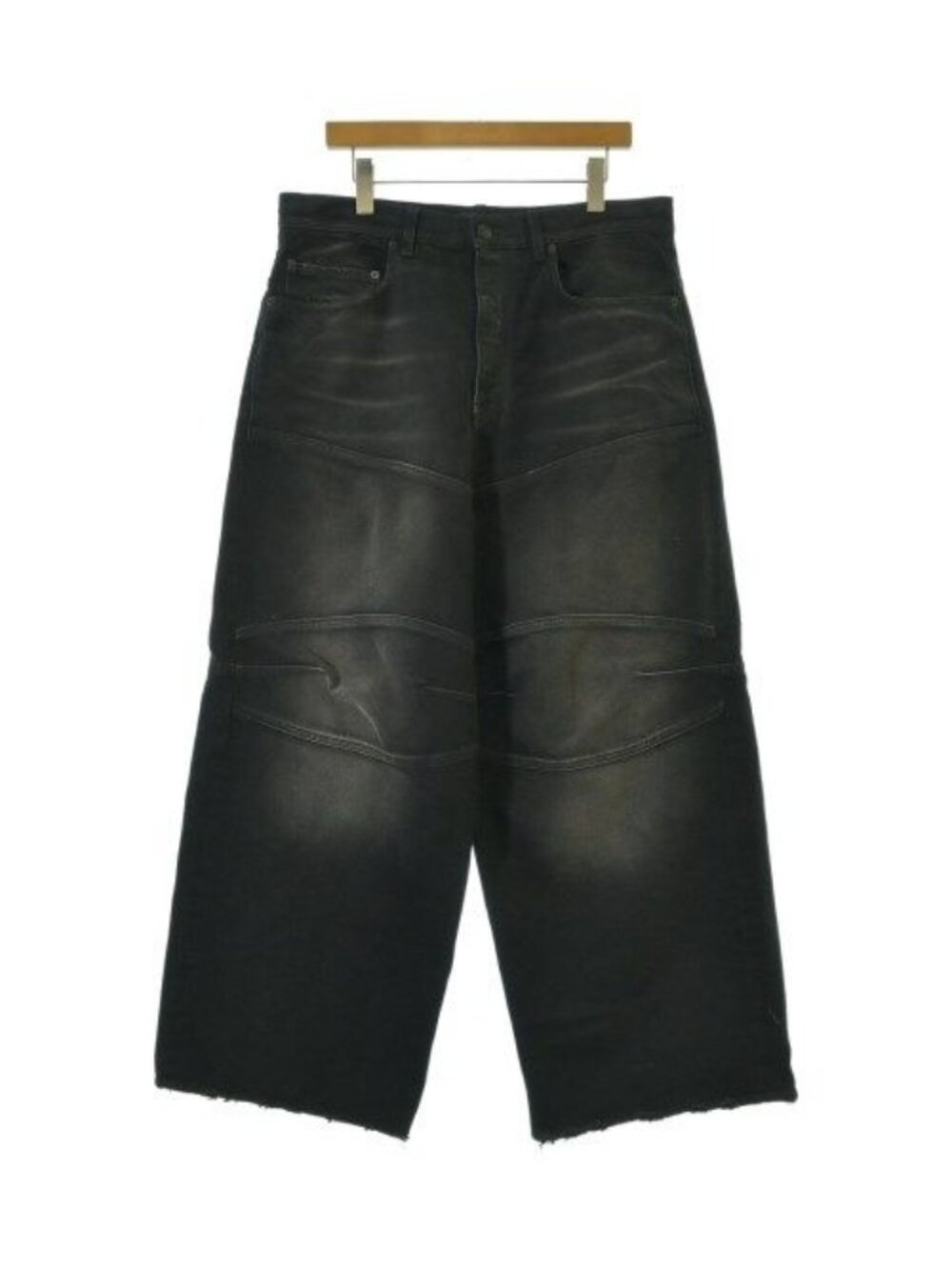 Balenciaga Denim Pants Black